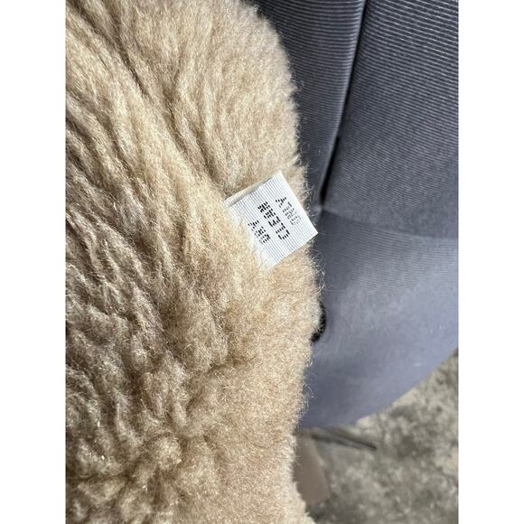 utility jacket vintage 70s zip out sherpas lined tan - Picture 9 of 13